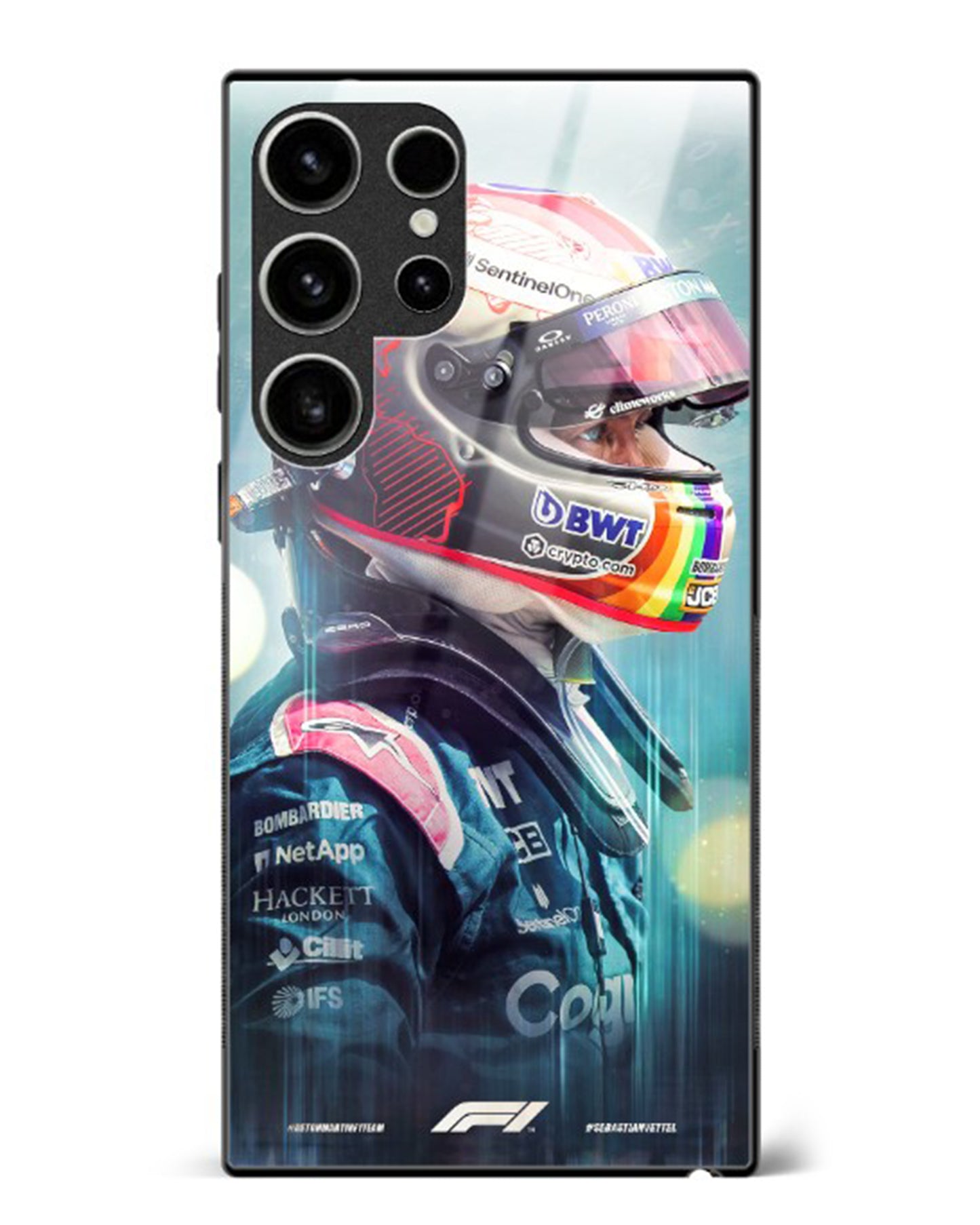 Sebastian Vettel formula 1 phone case