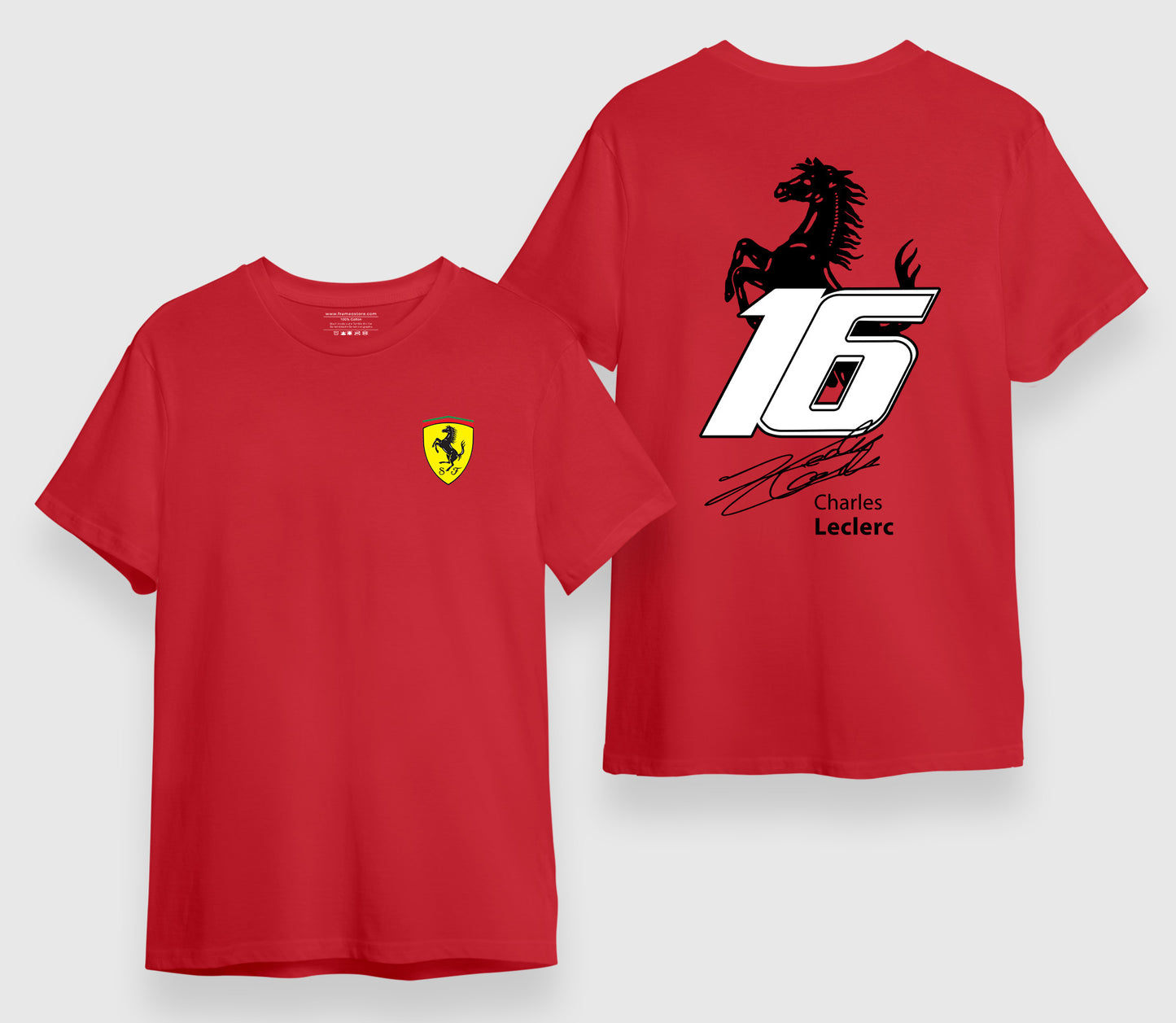 Charles Leclerc 16 Ferrari T-shirt