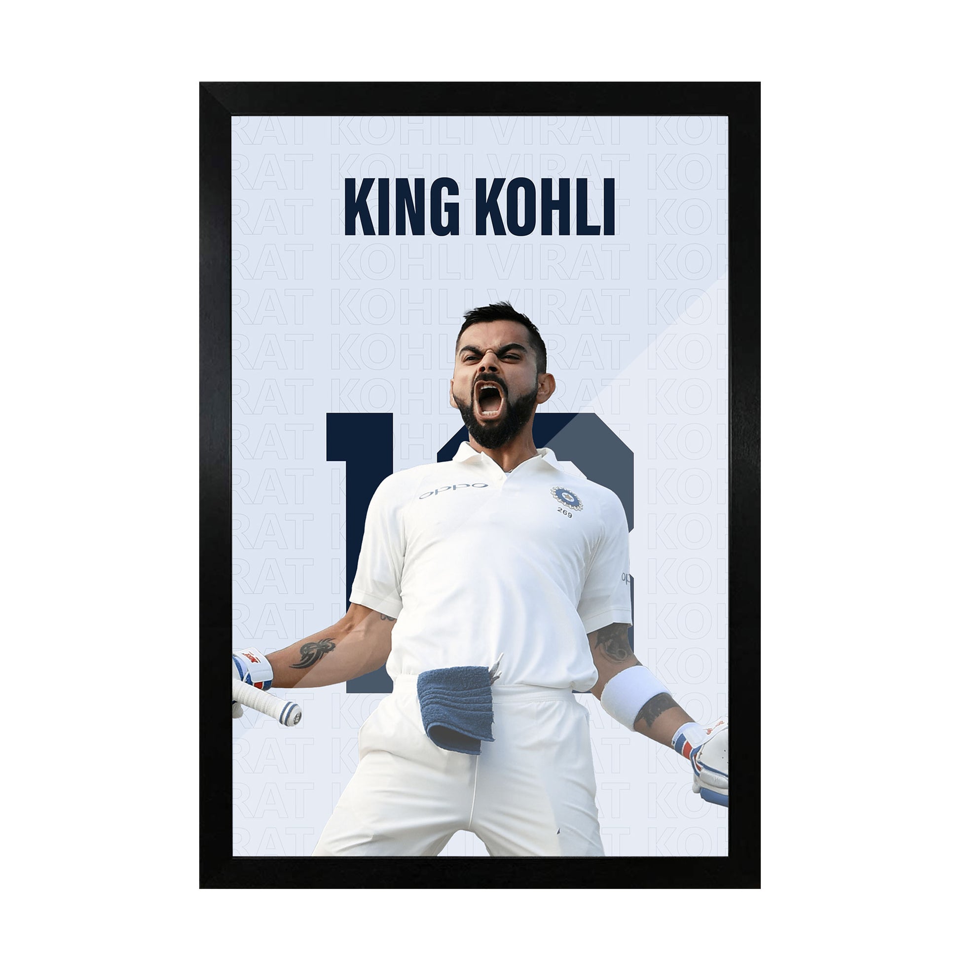 King Kohli Glass Frame