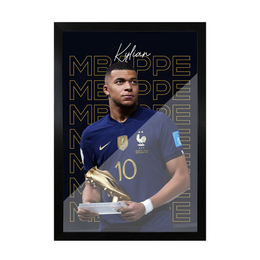 Kylian MbappΓ© Golden Boot Art