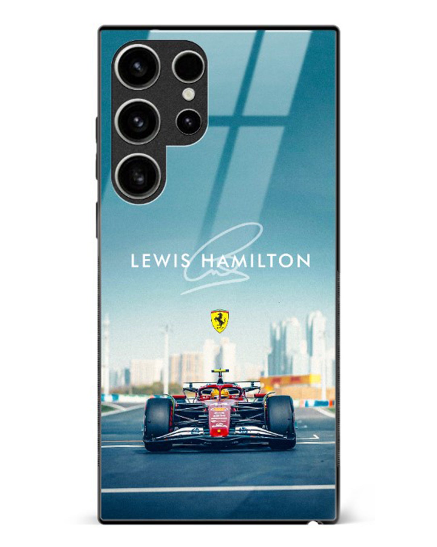 Lewis Hamilton SF25 Glass Case Phone Cover