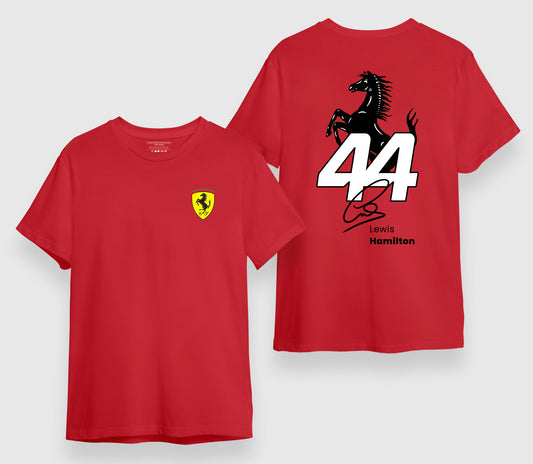 Lewis Hamilton 44 Ferrari T-shirt