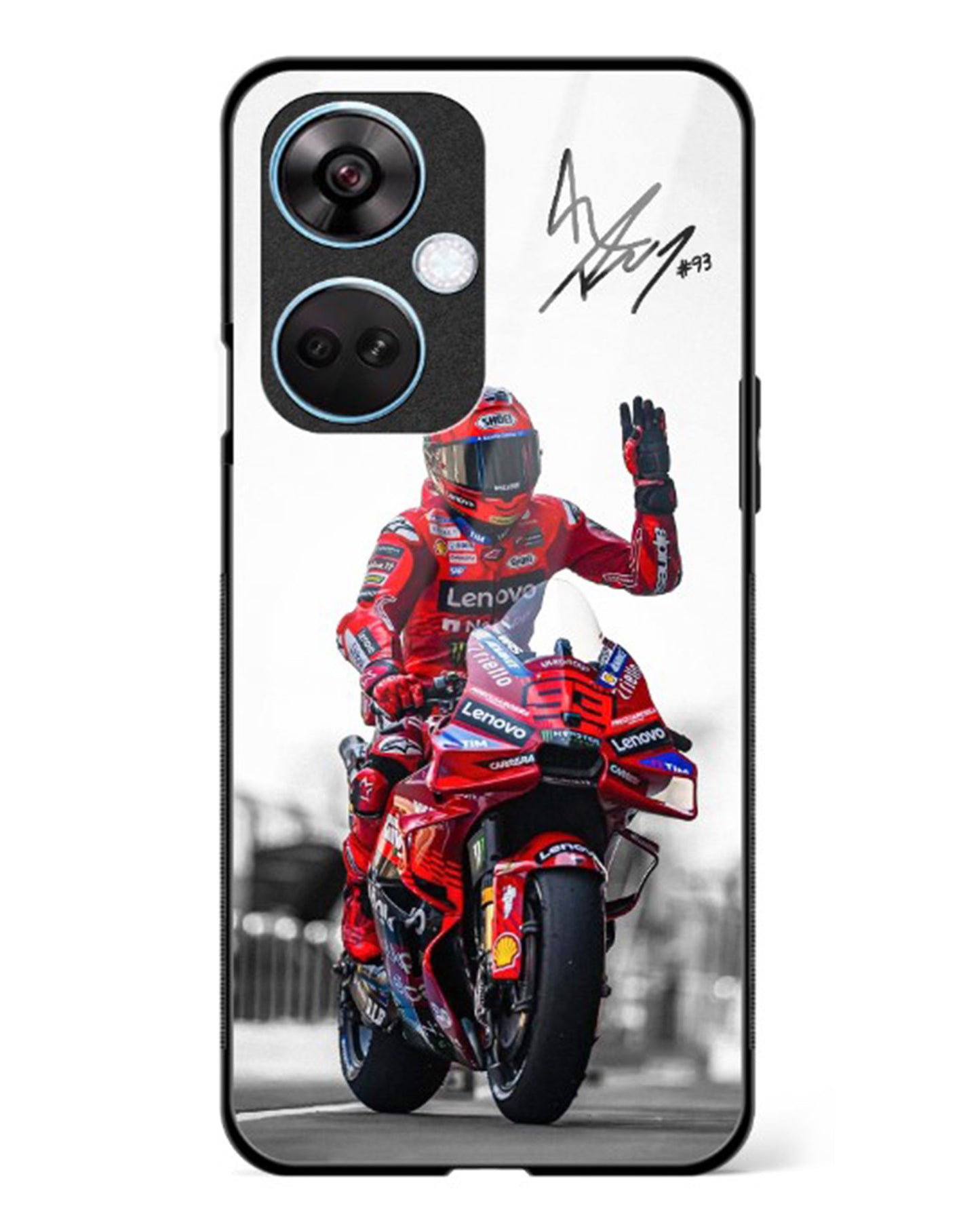 Marc Marquez Glass Case Phone Cover
