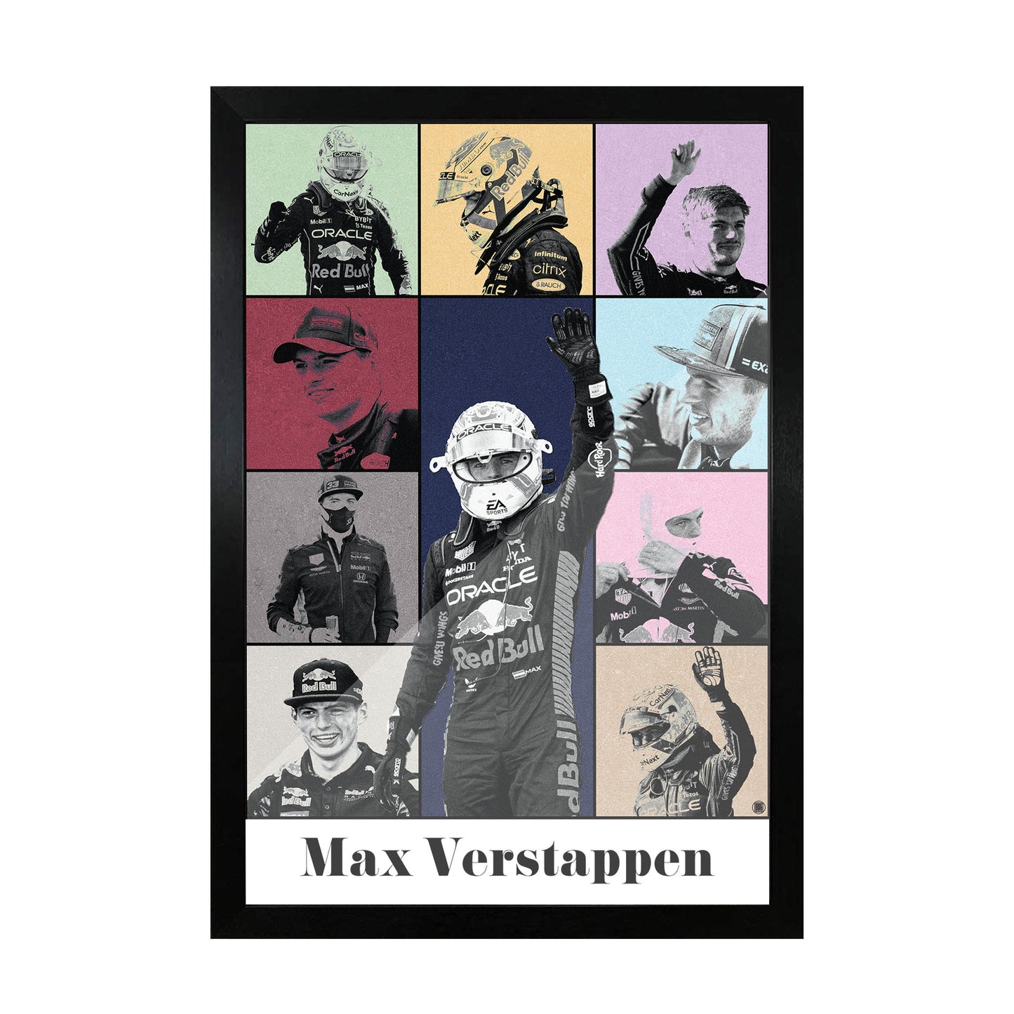 Max Verstappen Tribute Frame
