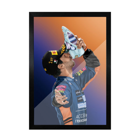 Daniel Ricciardo Shoey Frame