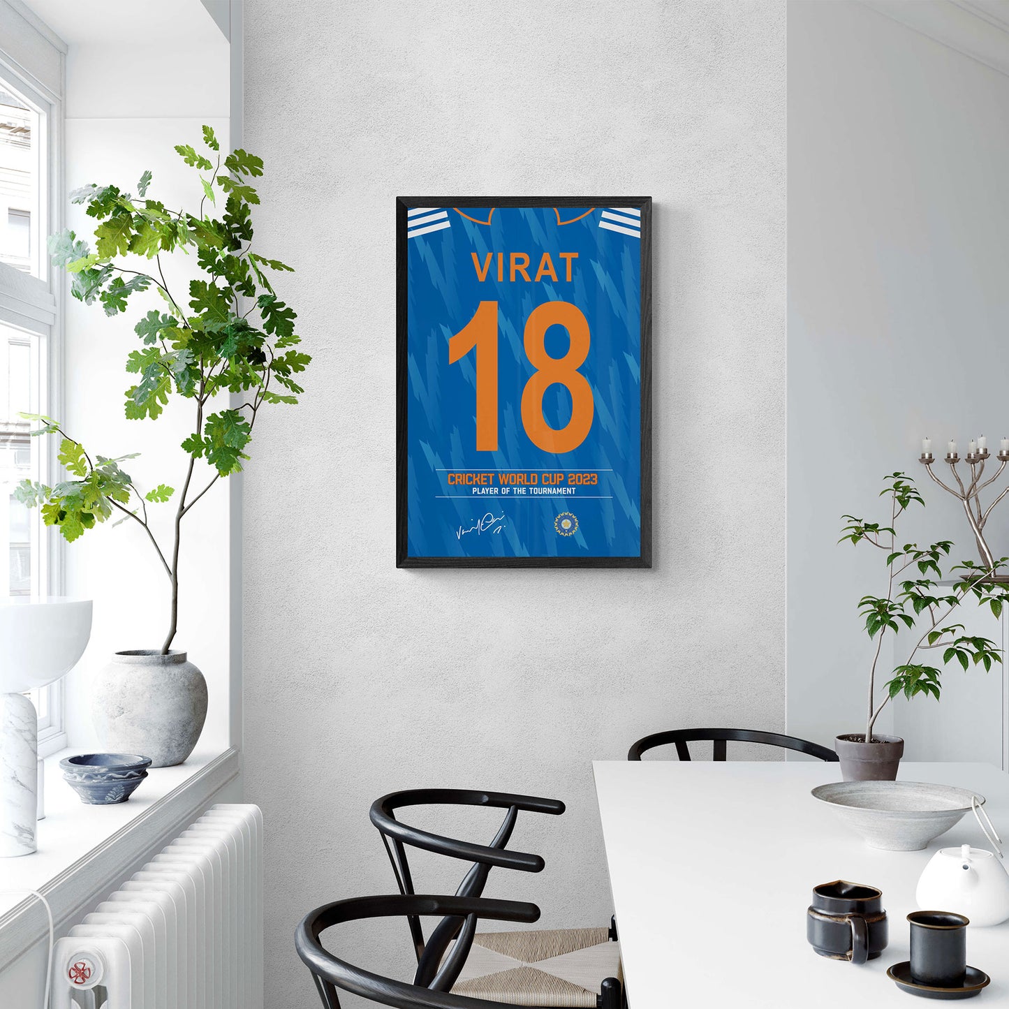 Virat Kohli 18 Jersey Art