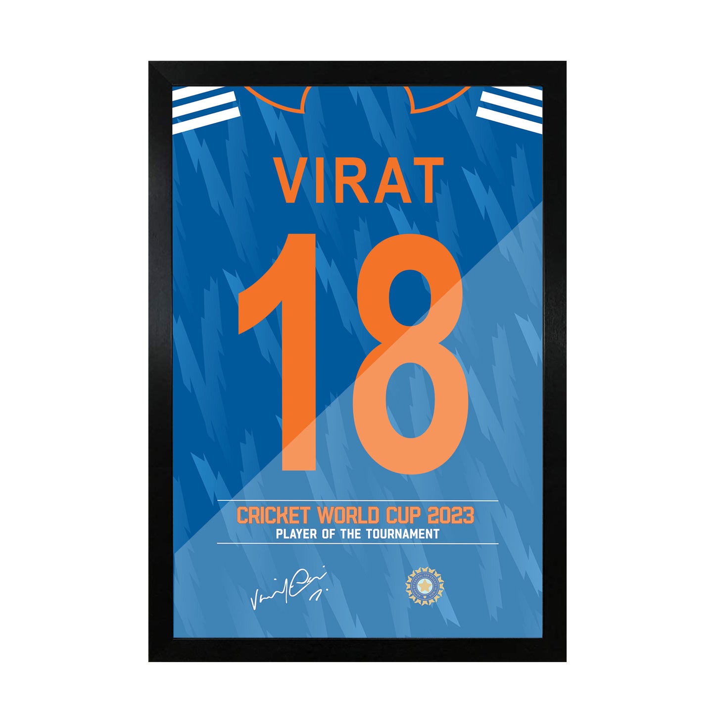 Virat Kohli 18 Jersey Art