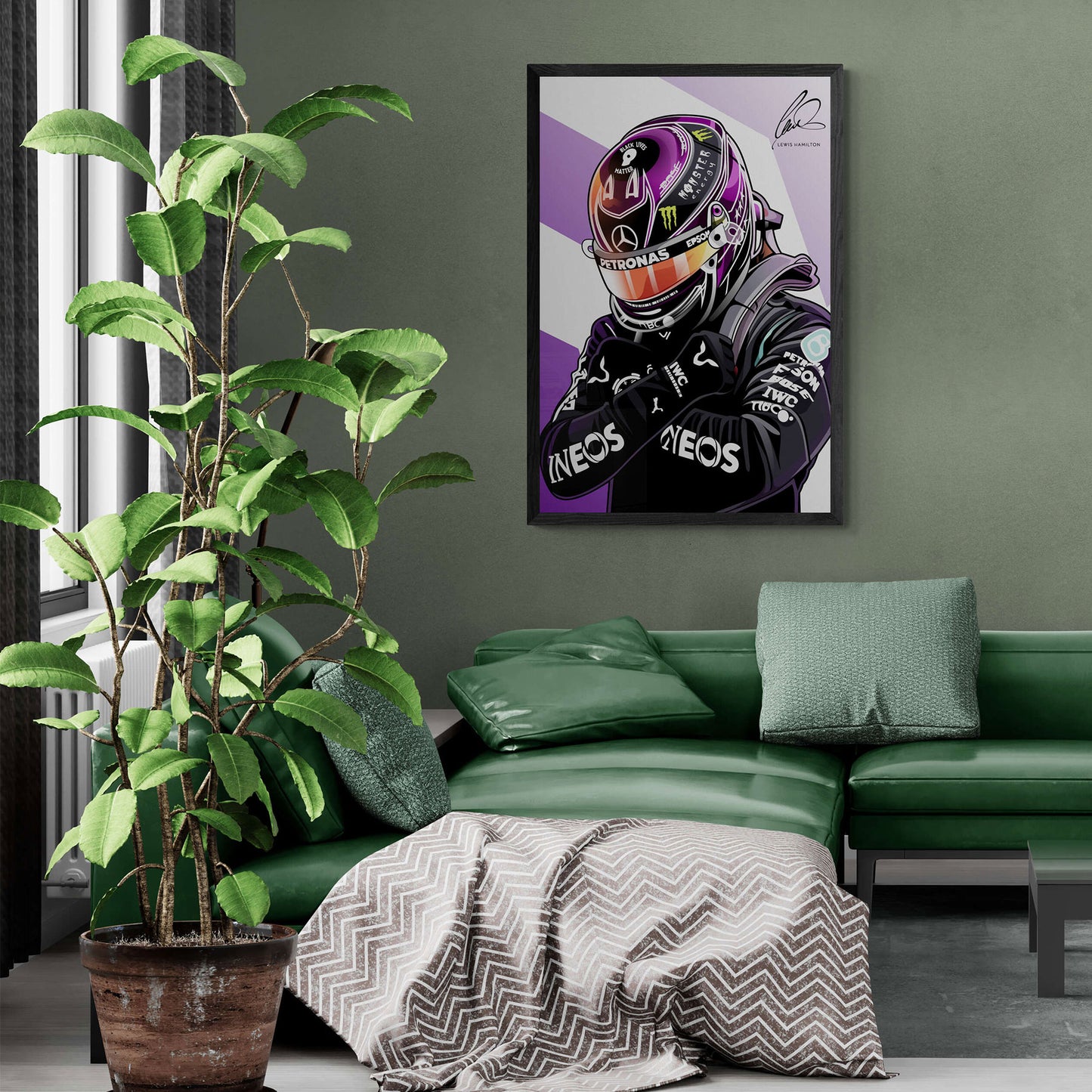 Lewis Hamilton Art