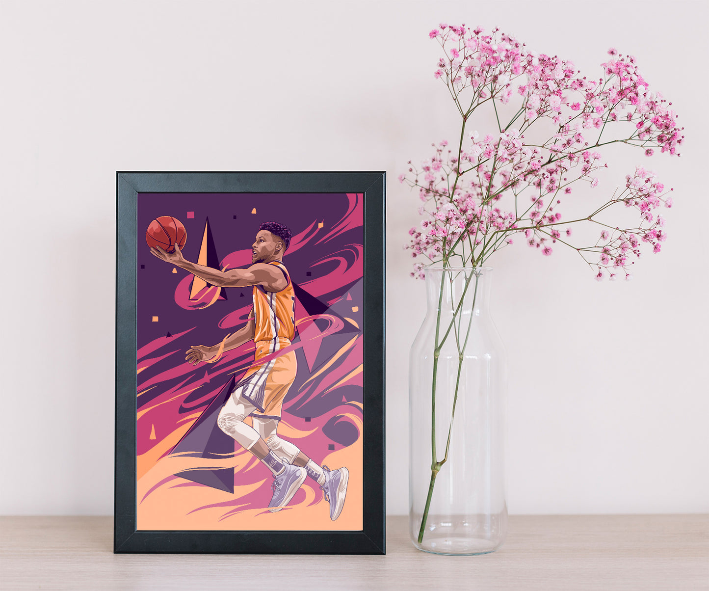 Stephen Curry Illustration Art