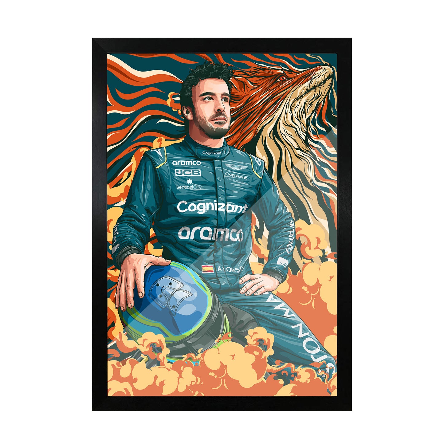 Fernando Alonso Art