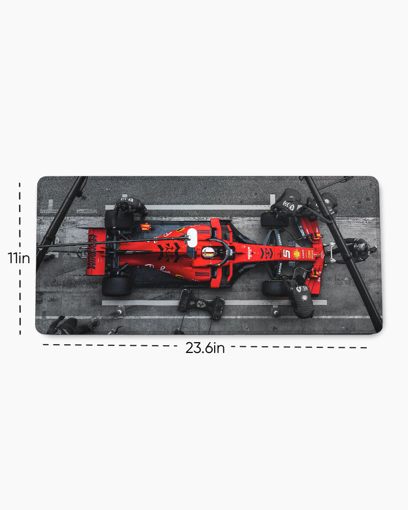 Ferrari Pitstop EdgeGuard Desk Mat