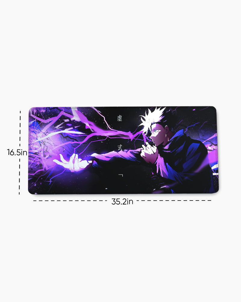 Gojo Hollow Purple EdgeGuard Desk Mat