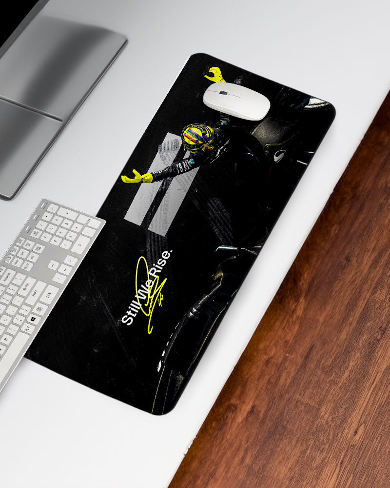 Still We Rise Lewis Hamilton EdgeGuard Desk Mat