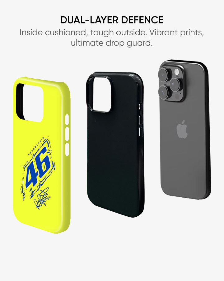 Rossi VR46 Gloss Shell Phone Cover