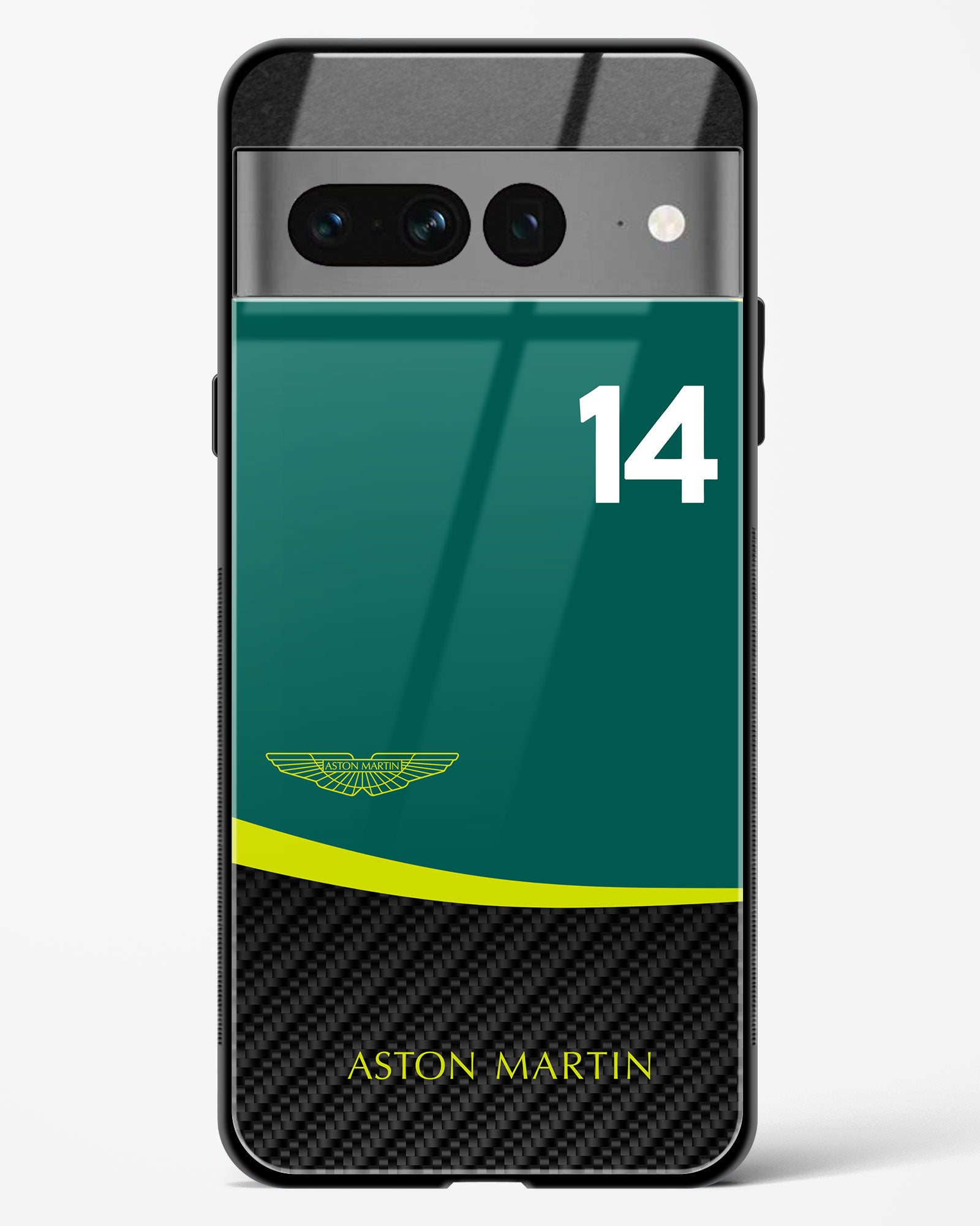 Fernando Alonso Aston Martin Google pixel phone case