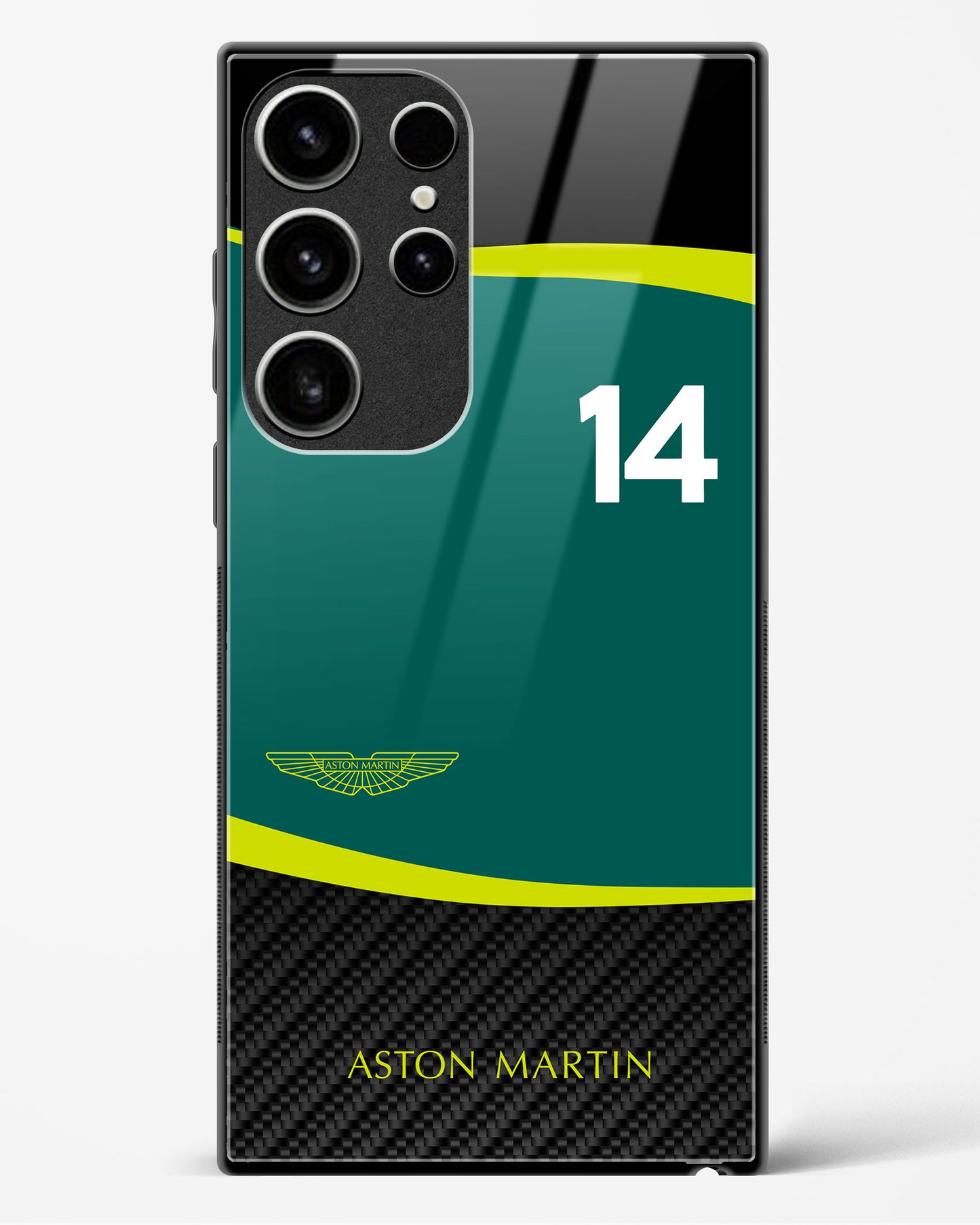 Fernando Alonso Aston Martin Samsung phone case