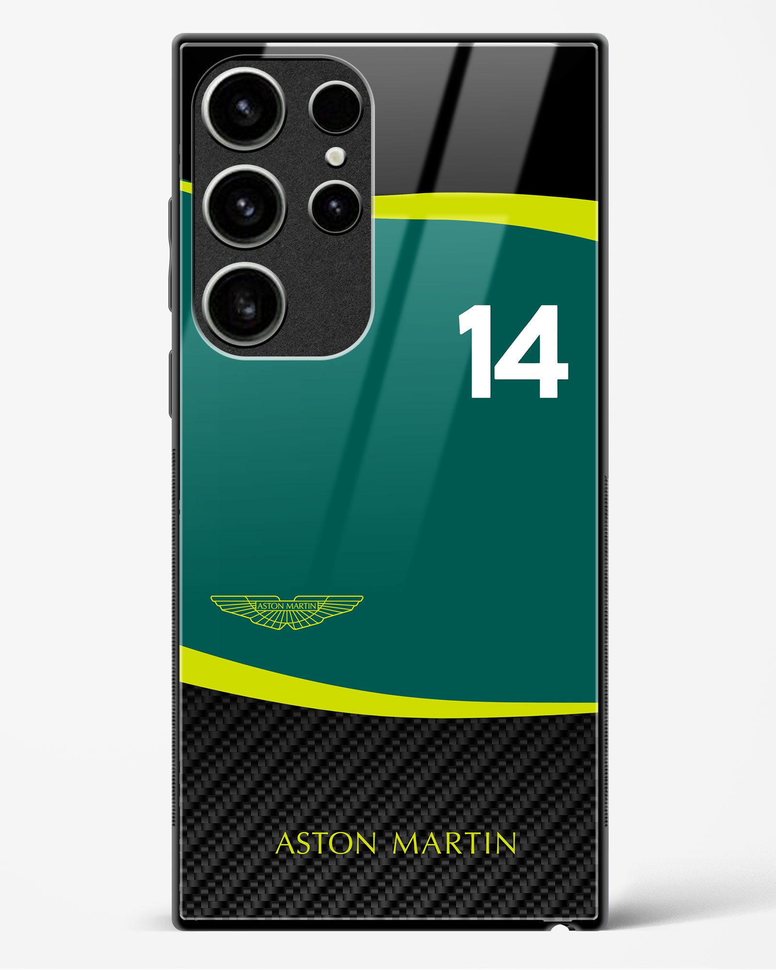 Fernando Alonso Aston Martin Samsung phone case