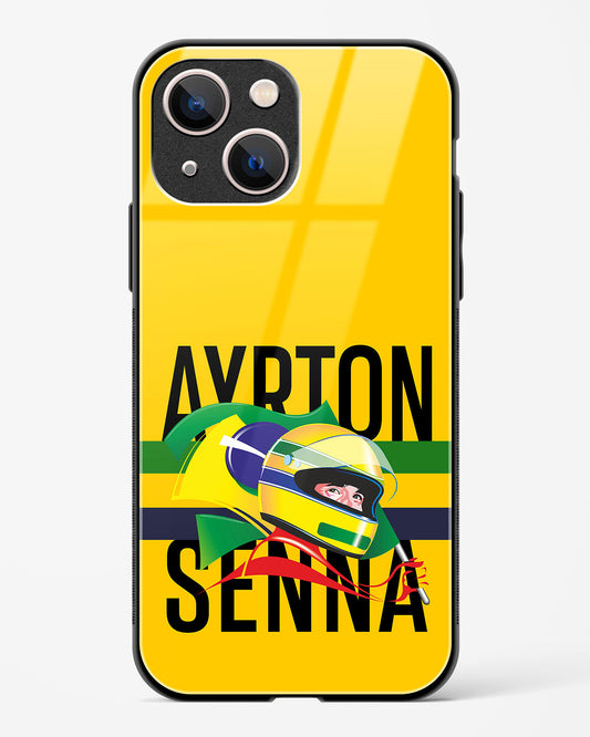 Ayrton Senna Glass Case Phone Cover