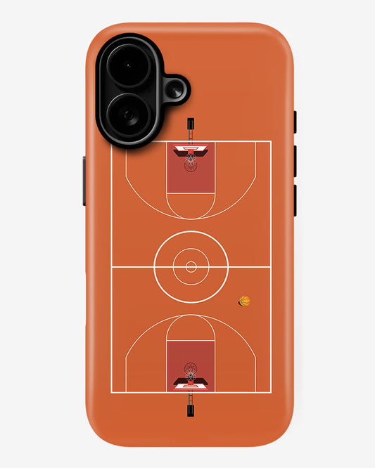 Basketball Court Gloss Shell Phone Cover