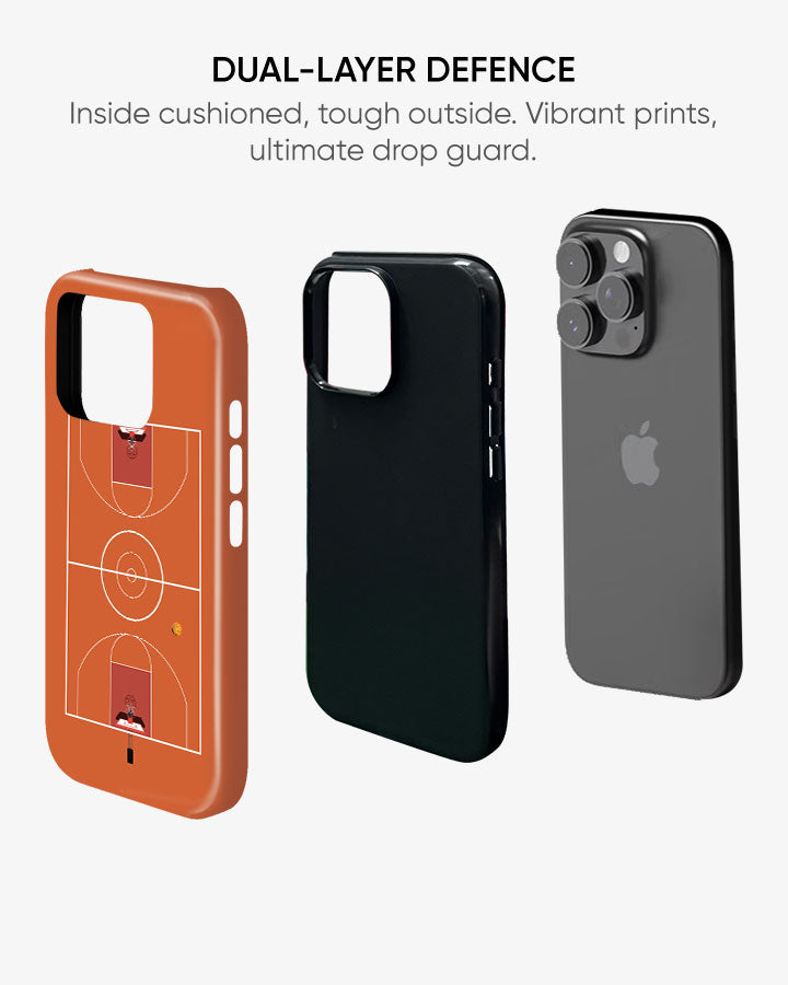 Basketball Court Gloss Shell Phone Cover