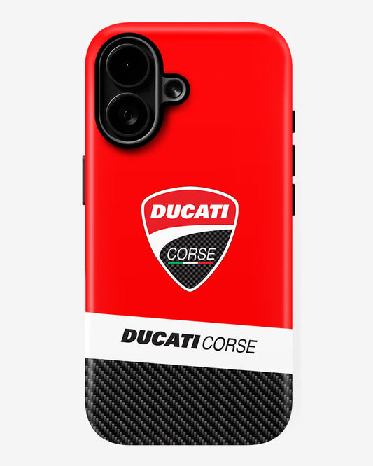 Ducati Corse Gloss Shell Phone Cover