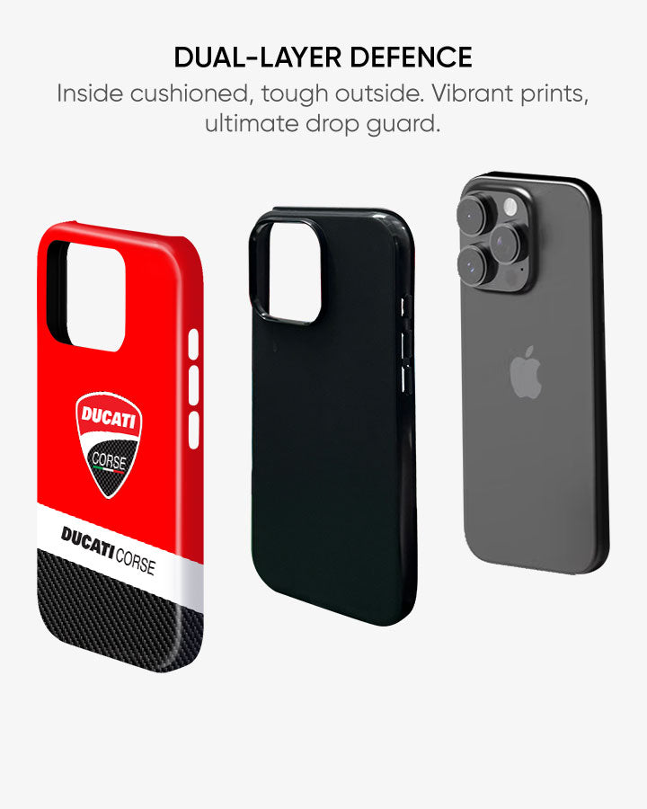 Ducati Corse Gloss Shell Phone Cover