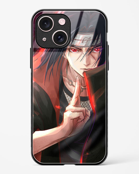 Itachi Uchiha Glass Case Phone Cover