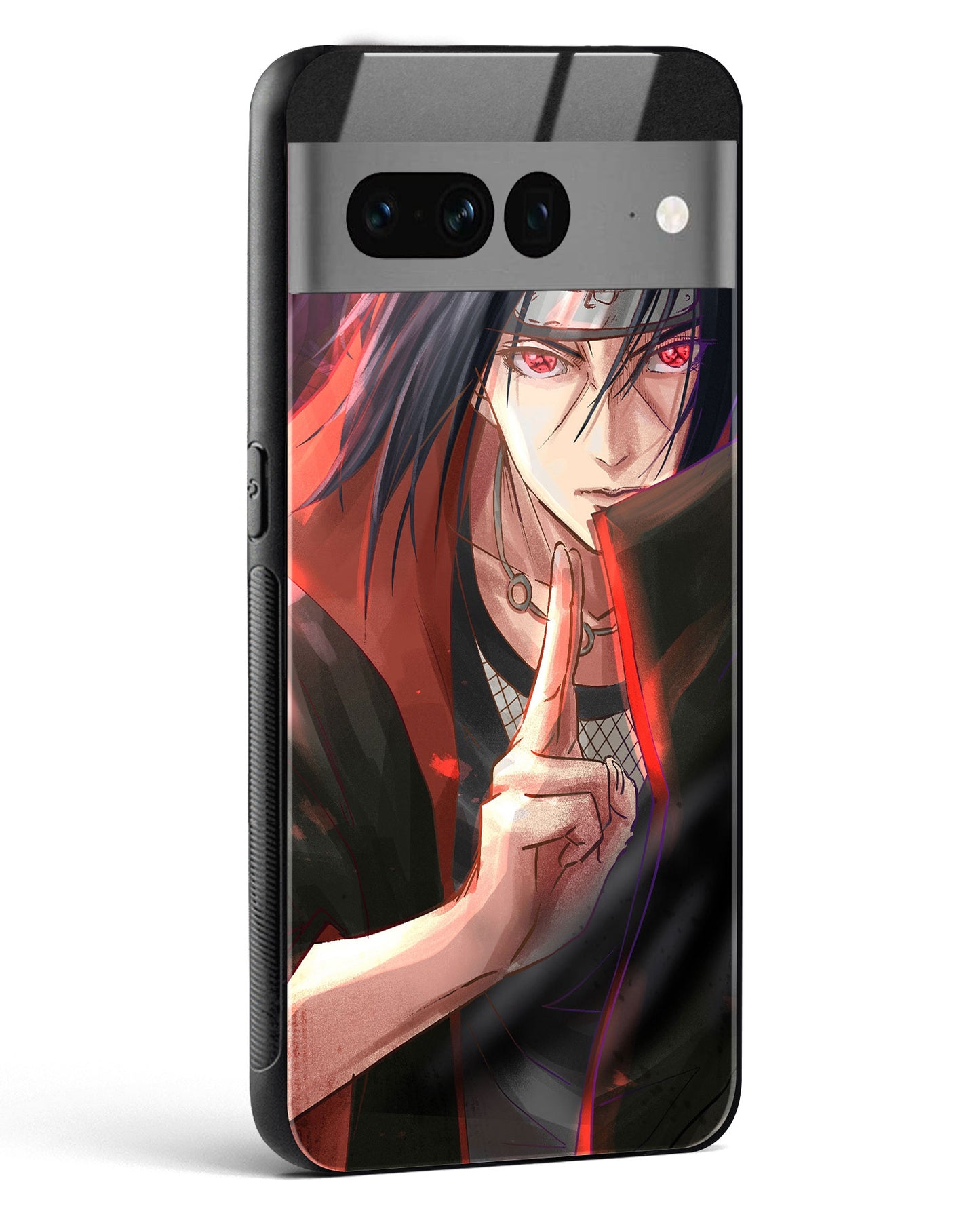 Itachi Uchiha Glass Case Phone Cover