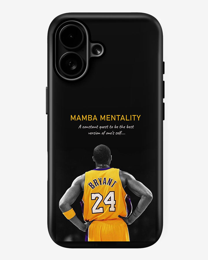Kobe Bryant Mamba Mentality Gloss Shell Phone Cover