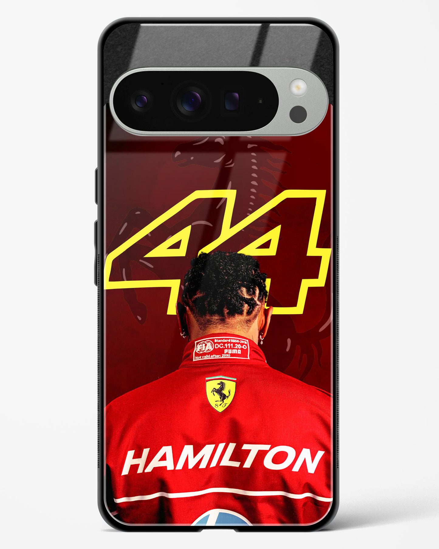Lewis Hamilton Glass Case Phone Cover