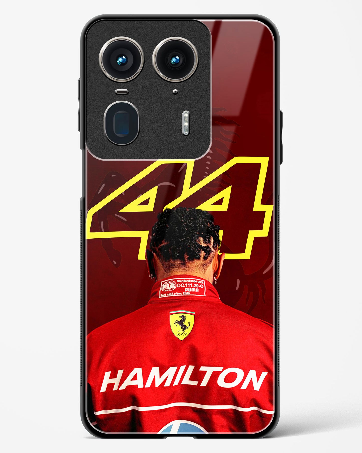 Lewis Hamilton Glass Case Phone Cover