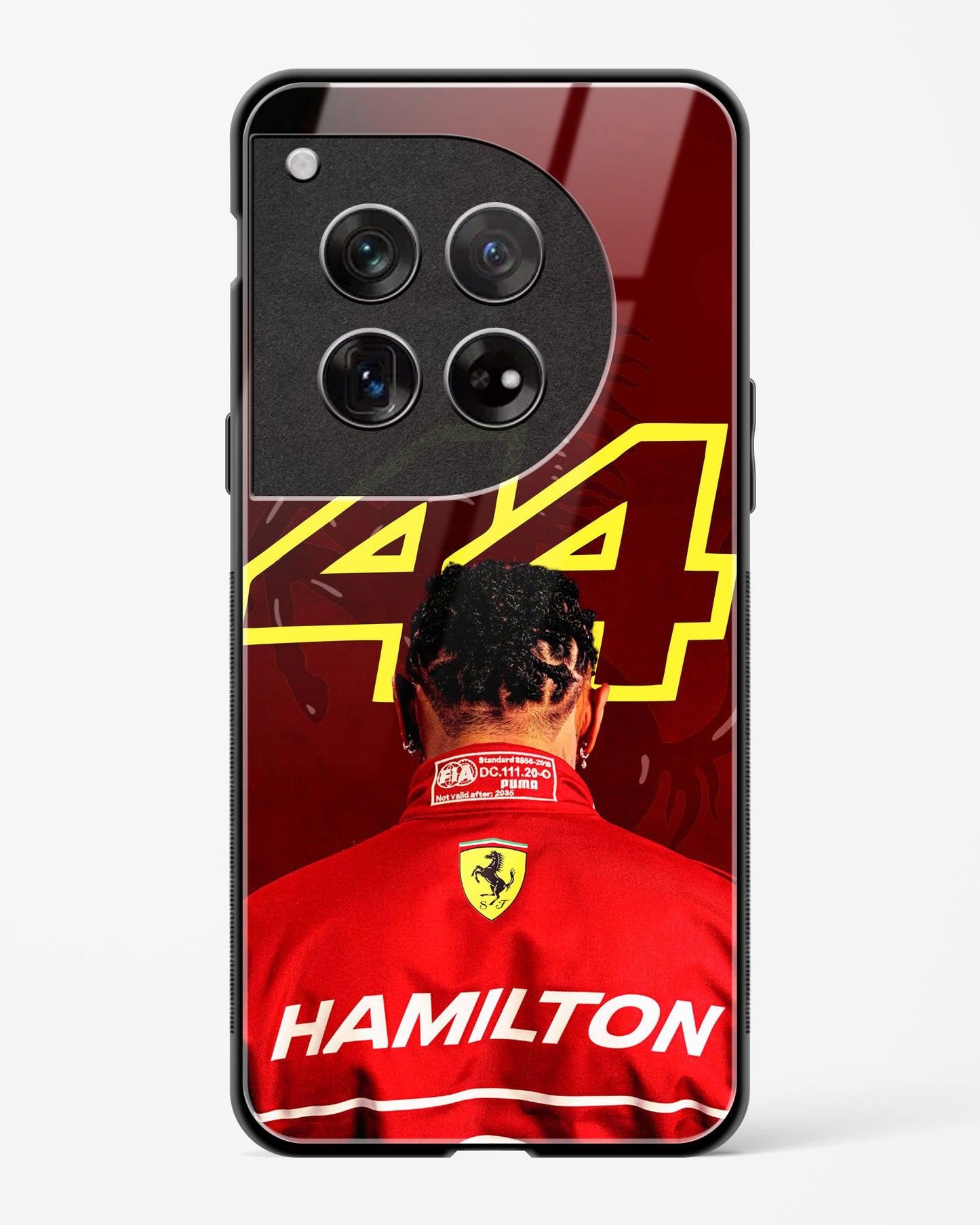 Lewis Hamilton Glass Case Phone Cover