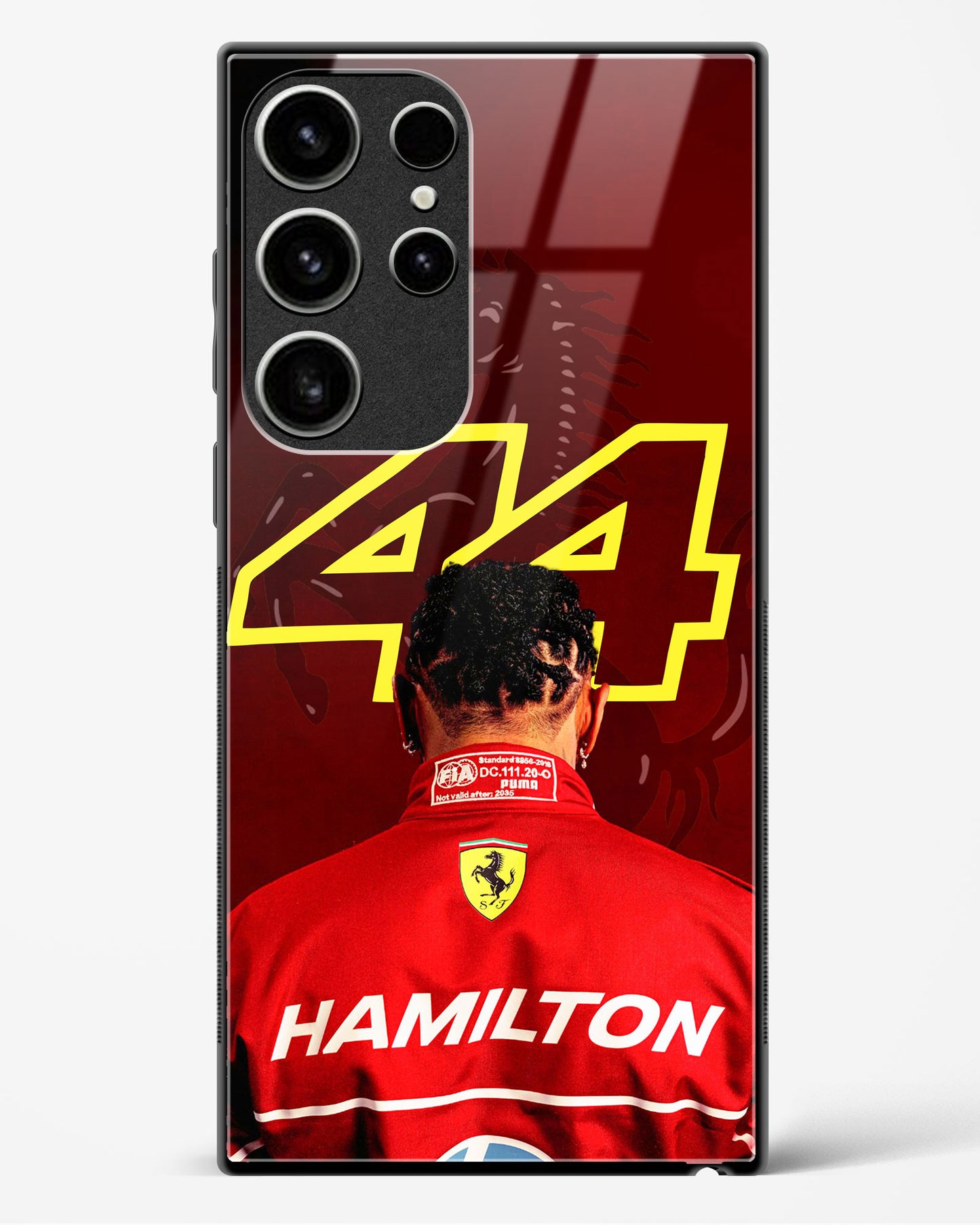Lewis Hamilton Glass Case Phone Cover