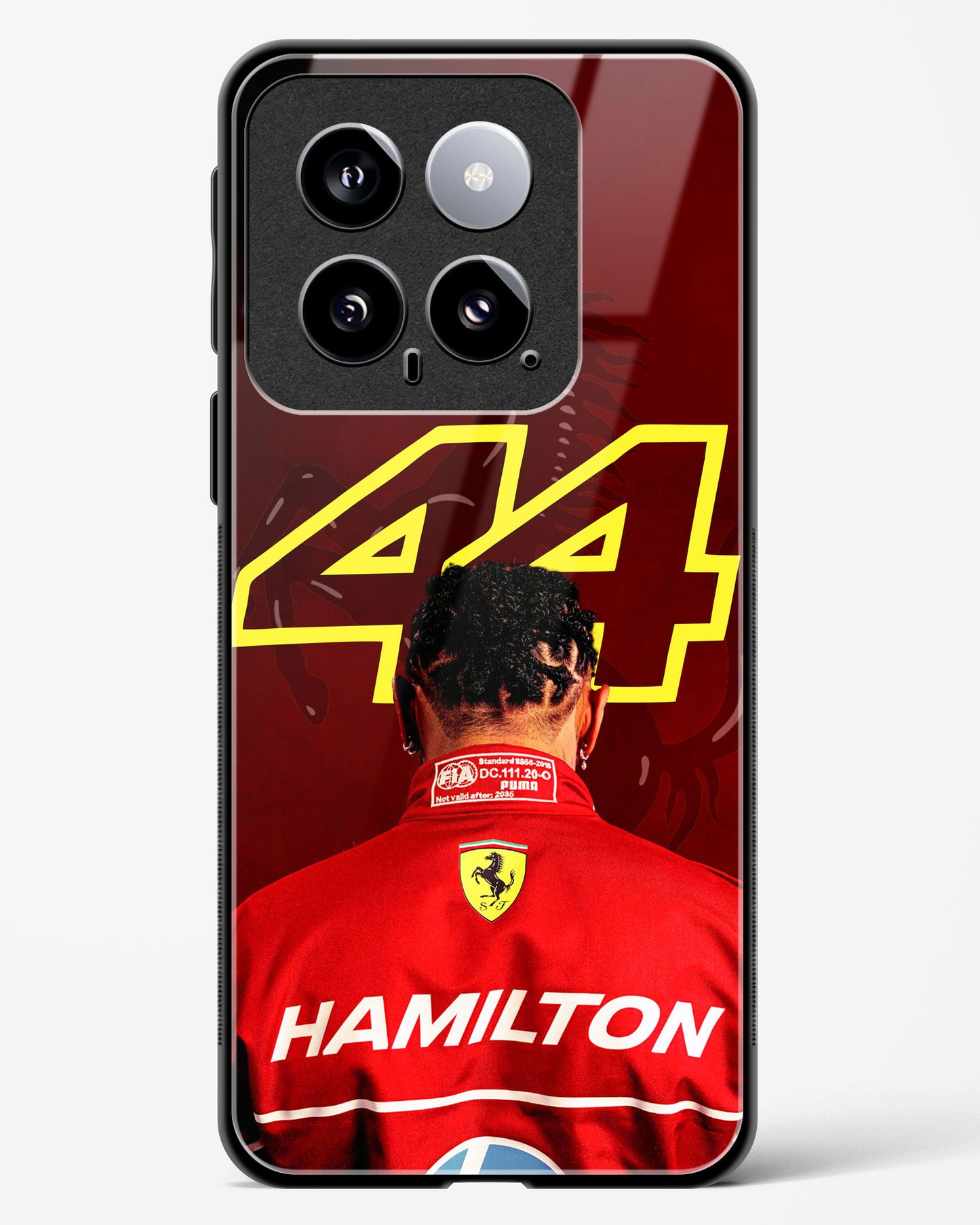 Lewis Hamilton Glass Case Phone Cover