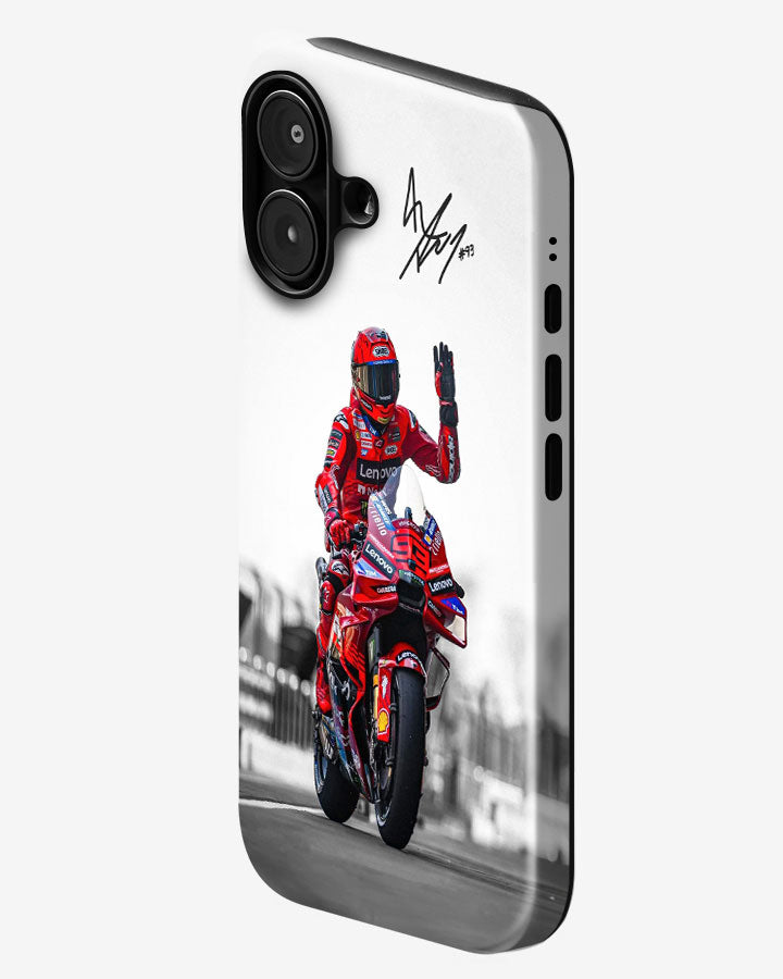 Marc Marquez Ducati Gloss Shell Phone Cover