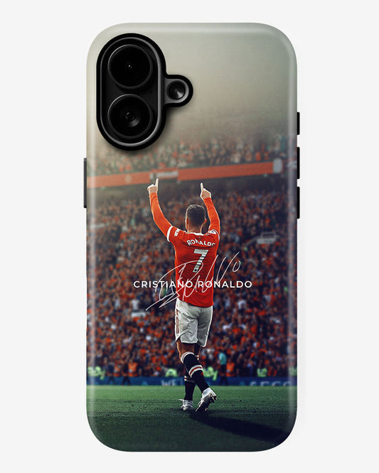 Ronaldo Manchester United Gloss Shell Phone Cover