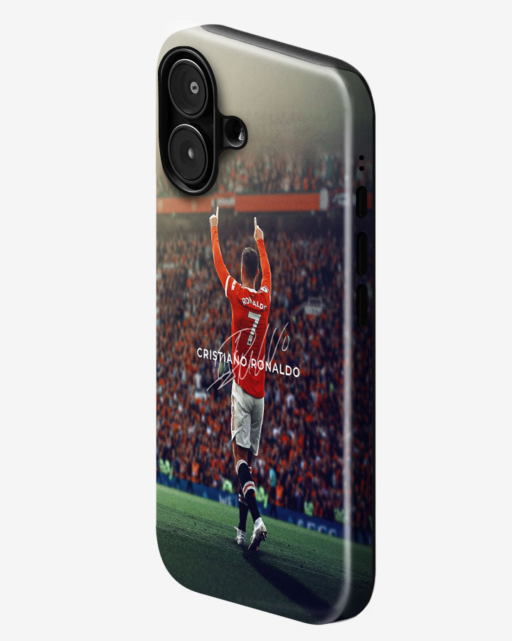 Ronaldo Manchester United Gloss Shell Phone Cover