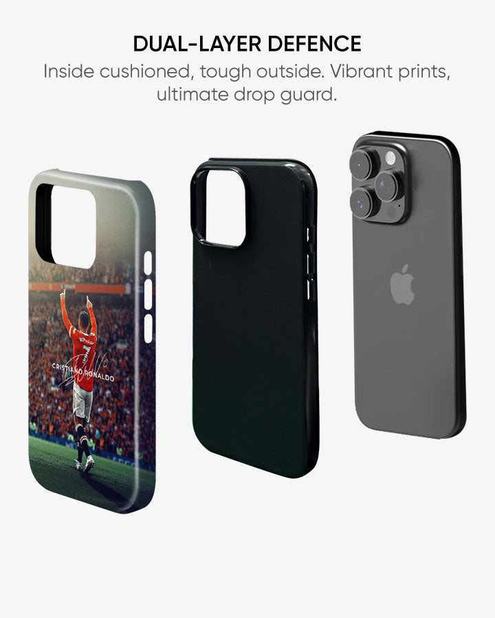 Ronaldo Manchester United Gloss Shell Phone Cover