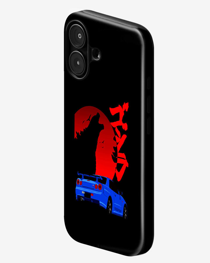 Nissan Skyline Gloss Shell Phone Cover