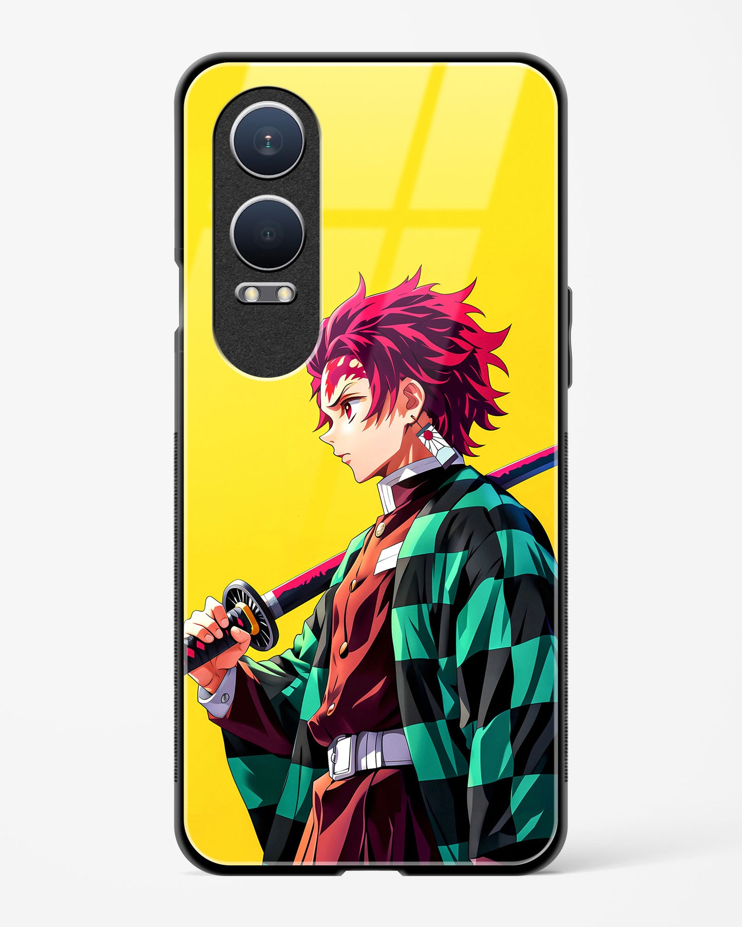 Tanjiro Kamado Glass Case Phone Cover