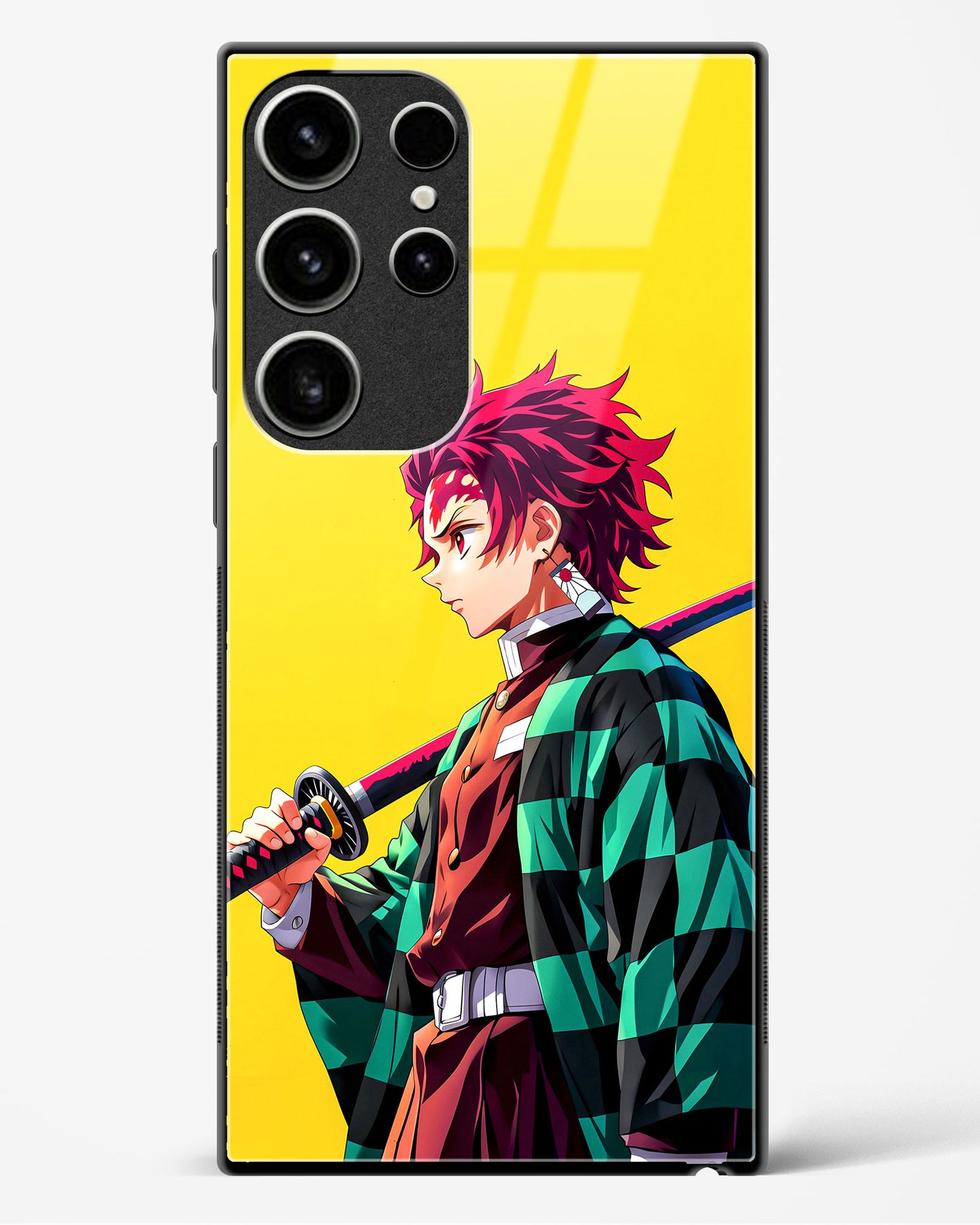 Tanjiro Kamado Glass Case Phone Cover