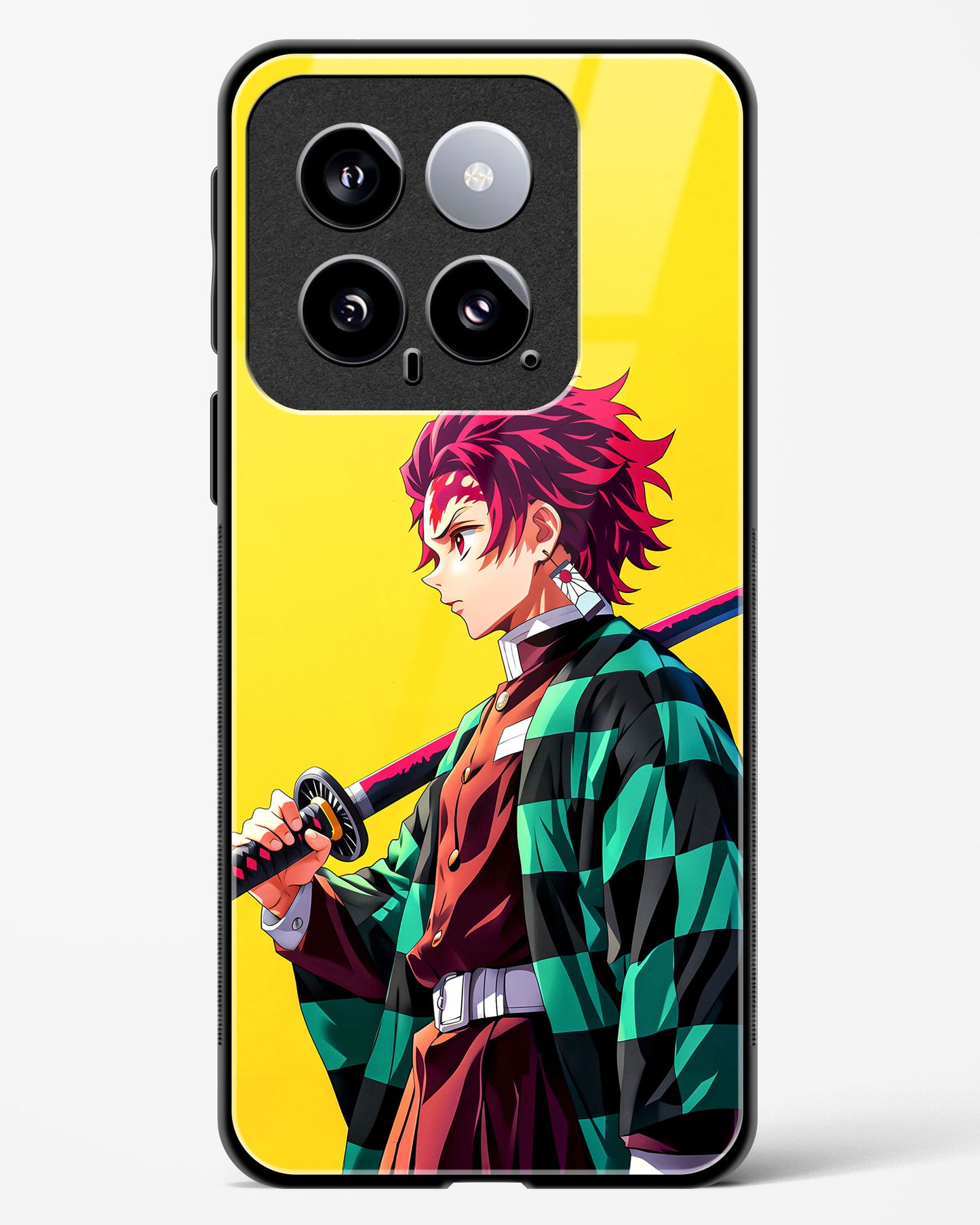 Tanjiro Kamado Glass Case Phone Cover