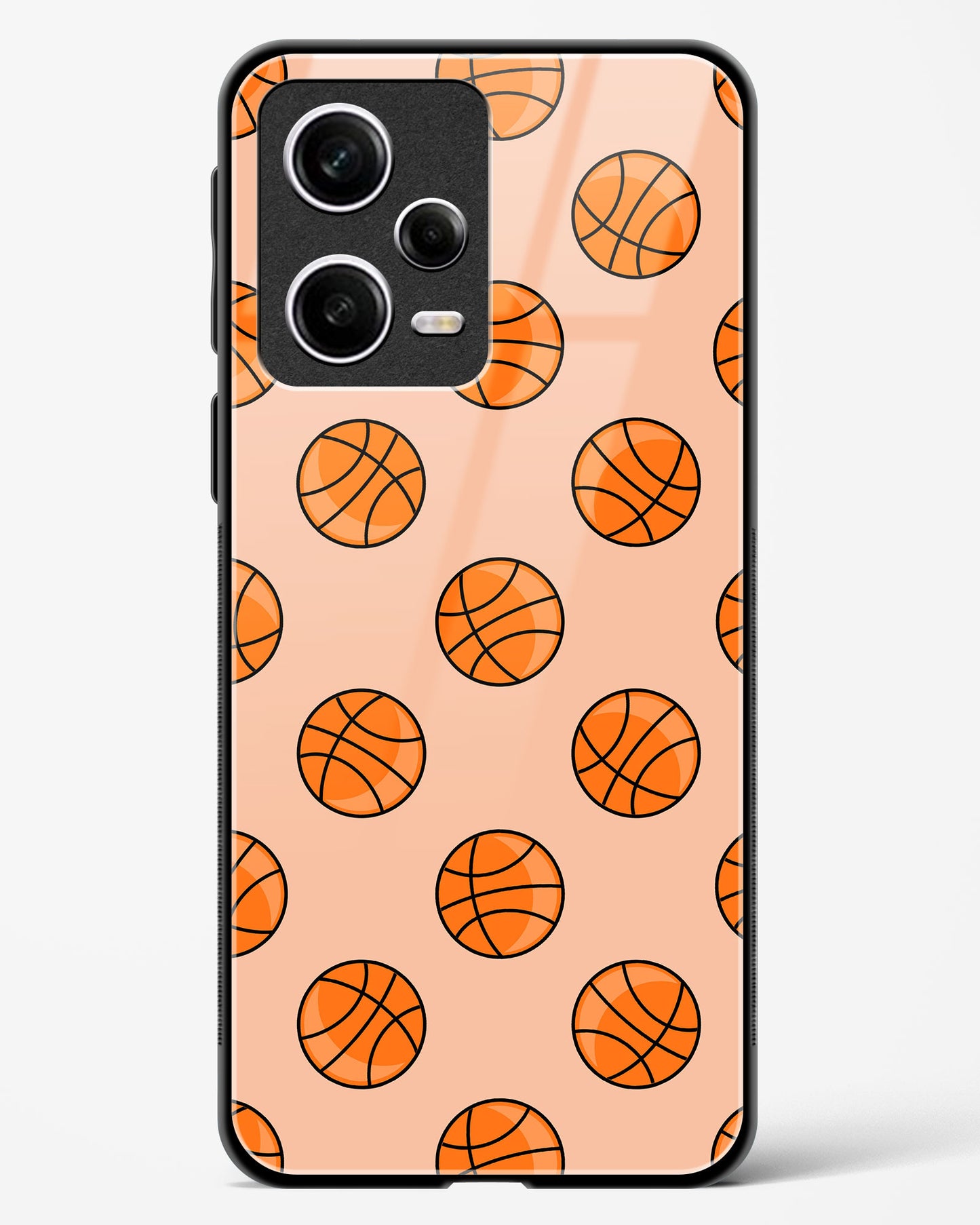 Basketball Glass Case Phone Cover