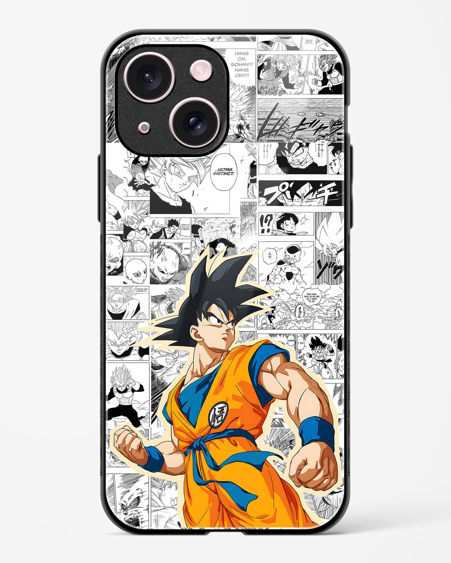 Goku DBZ Glass Case Phone Cover