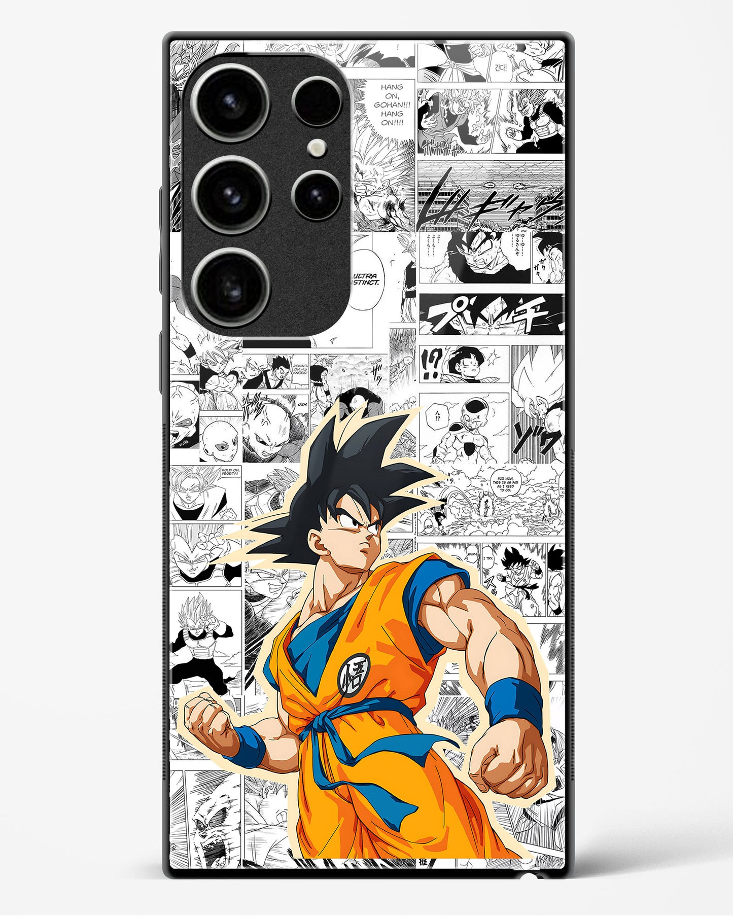 Goku DBZ Glass Case Phone Cover