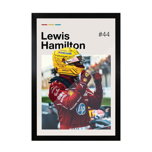 Lewis Hamilton Polaroid