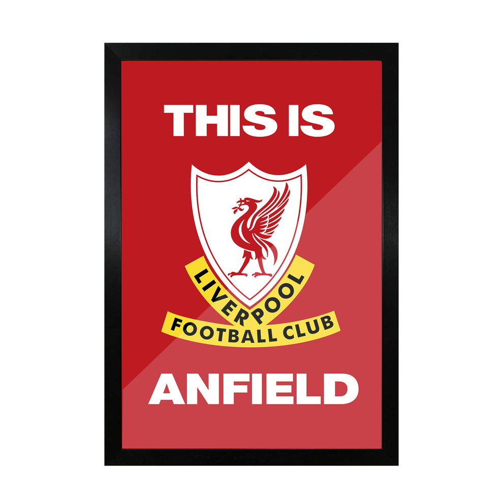 Transparent Frame Liverpool Liverpool FC Frame | Liverpool Poster – Frameo Store