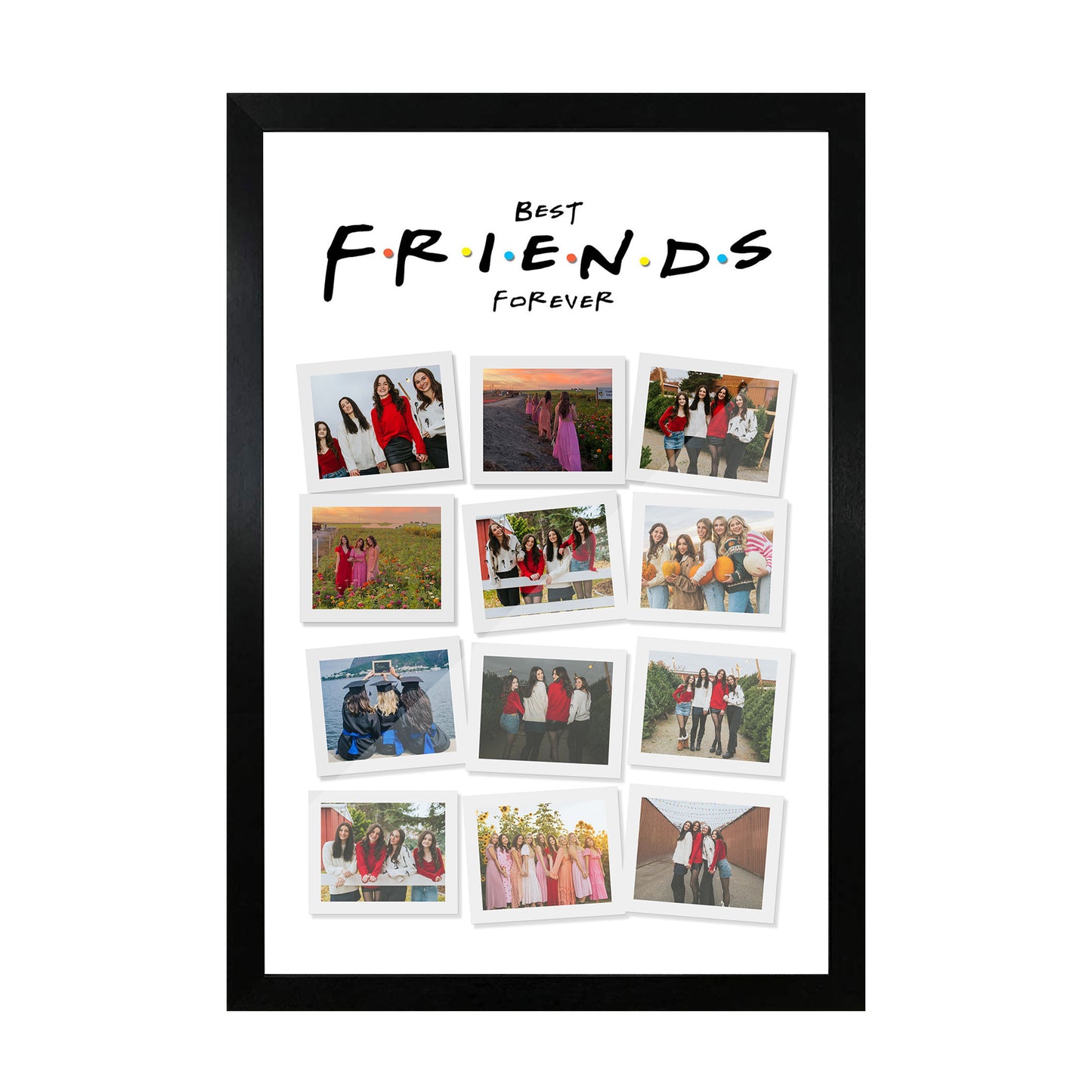 Friends custom collage frame