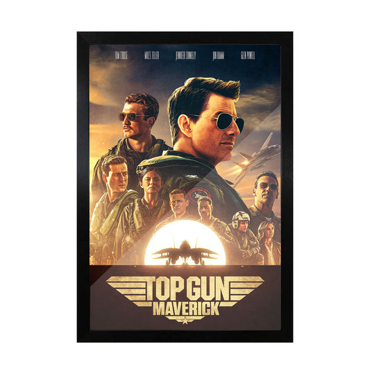 Top Gun Maverick Movie Poster Frame