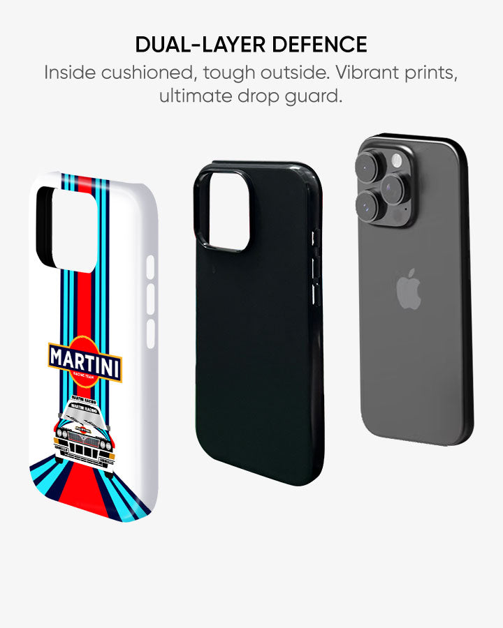 Martini Racing Gloss Shell Phone Cover